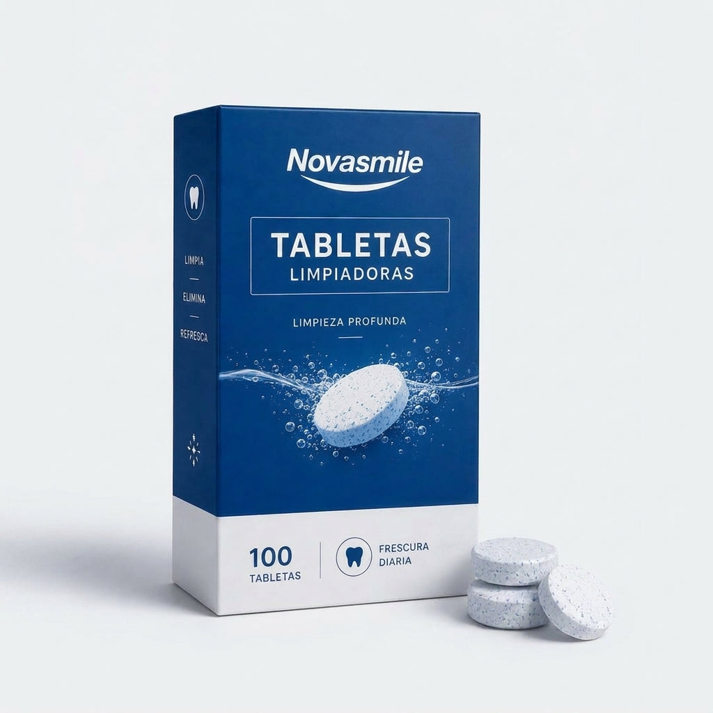 NovaSmile™ Tabletas Limpiadoras