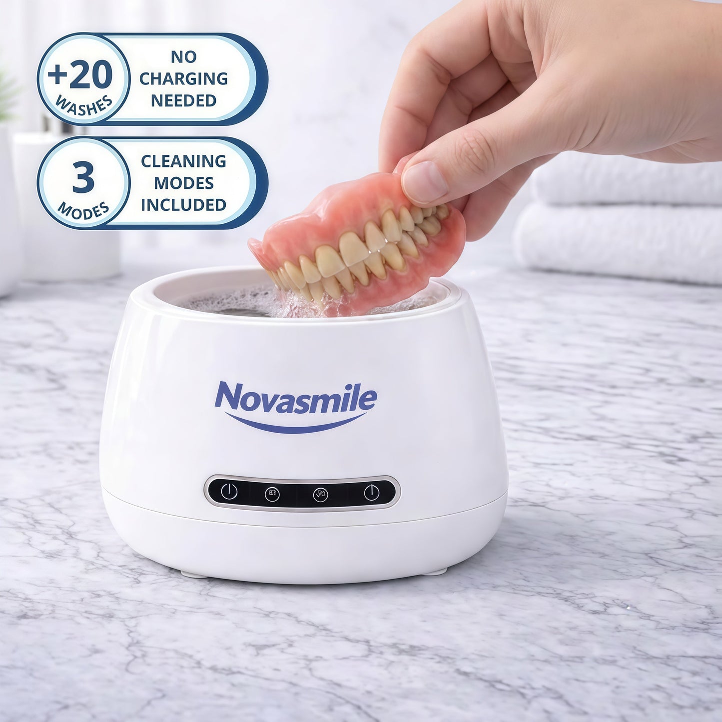 Novasmile™ Ultrasonic Cleaner