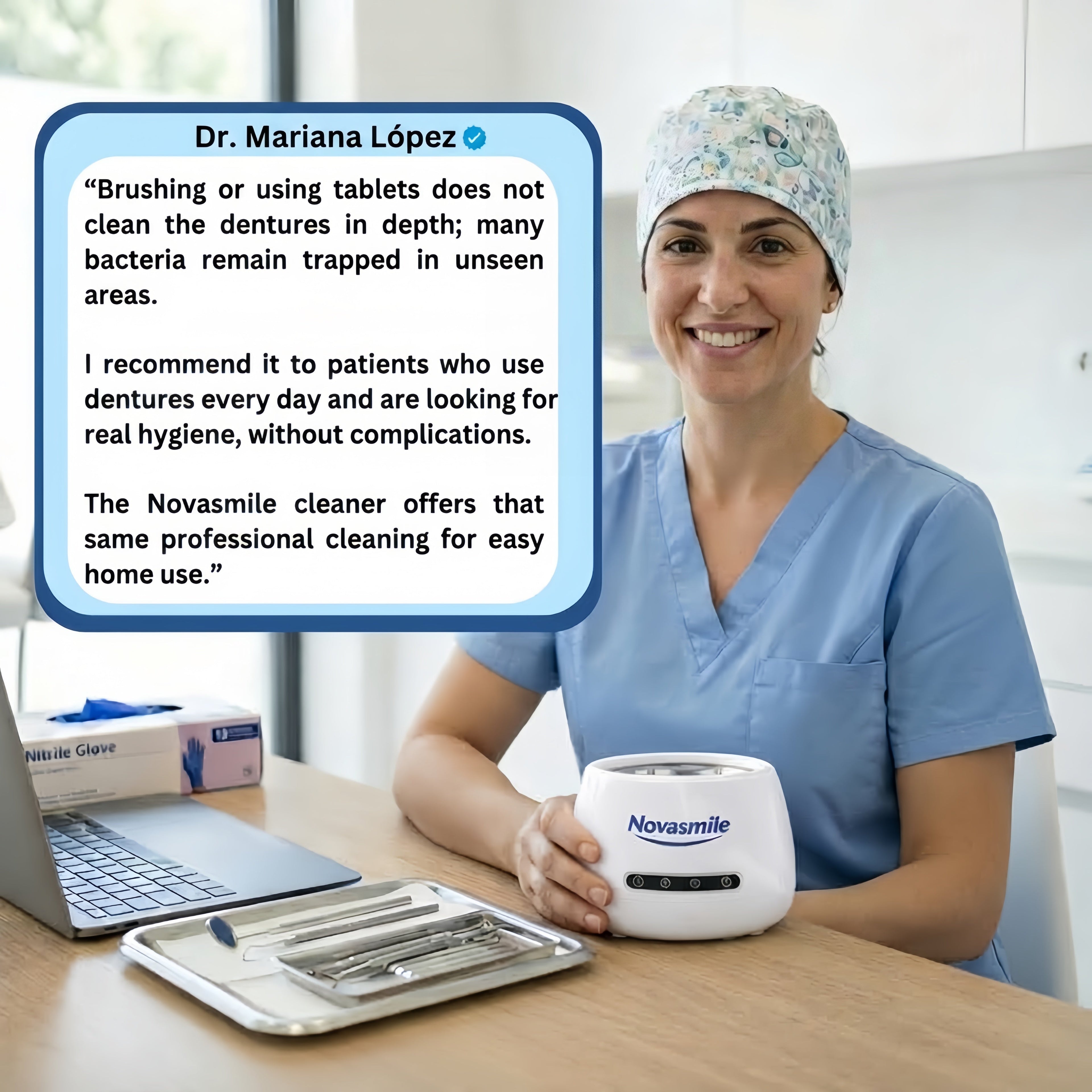 Novasmile™ Ultrasonic Cleaner